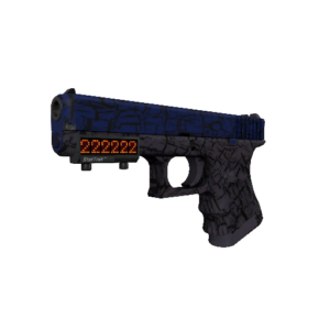 StatTrak™ Glock-18 | Blue Fissure (Field-Tested)