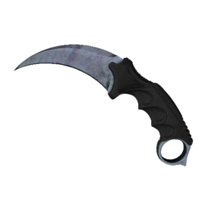 ★ Karambit | Blue Steel (Well-Worn)