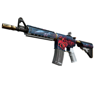 M4A4 | Spider Lily (Well-Worn)