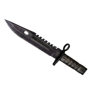 StatTrak™ ★ M9 Bayonet | Black Laminate (Field-Tested)