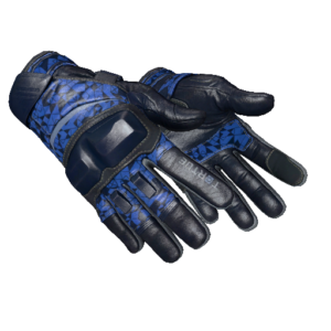 ★ Moto Gloves | Polygon (Well-Worn)