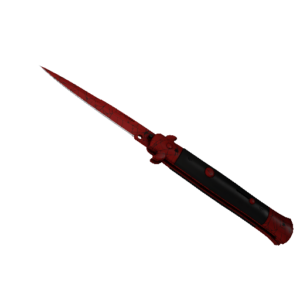 ★ Stiletto Knife | Crimson Web (Field-Tested)