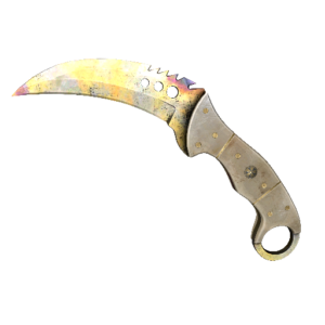 ★ Talon Knife | Case Hardened (Battle-Scarred)